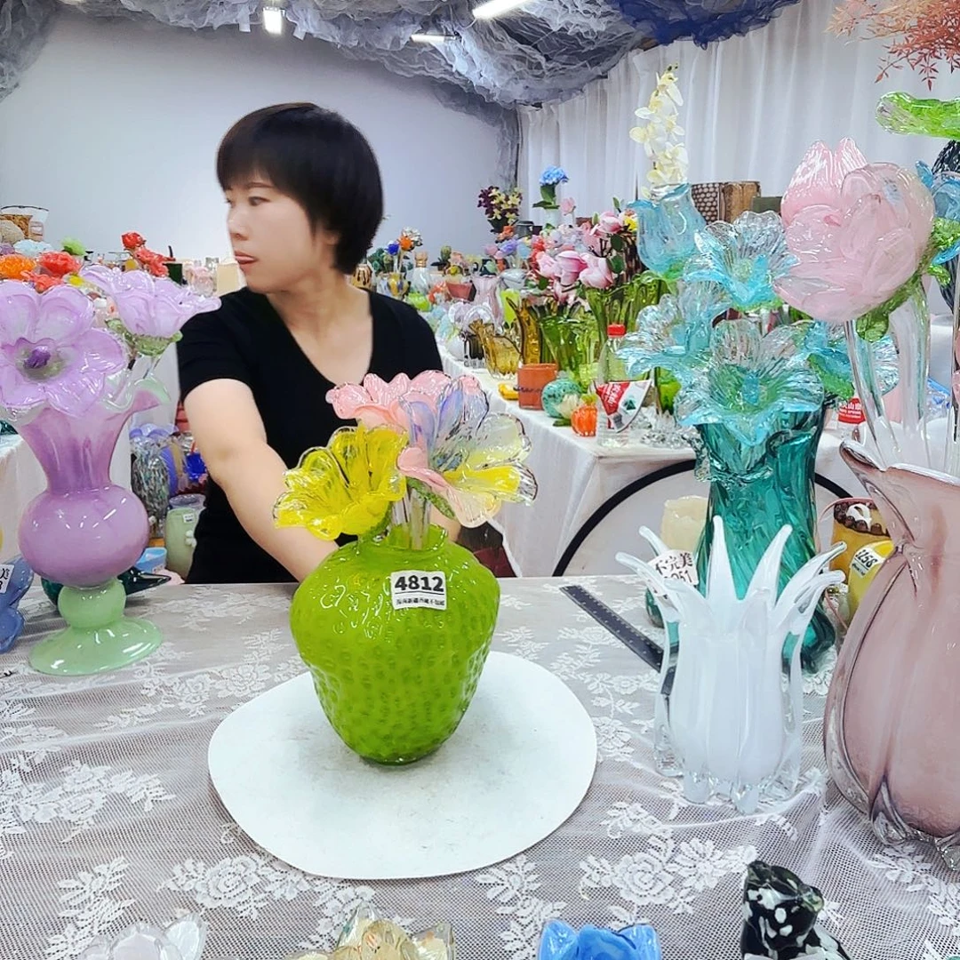 琉璃花瓶花器艺术品
