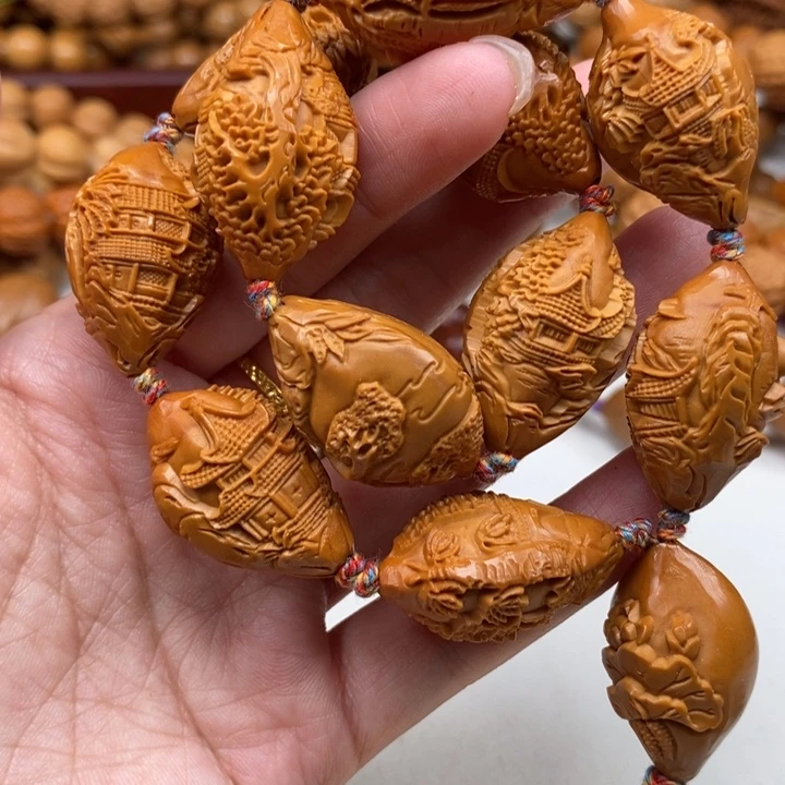 吊坠橄榄核园林手持