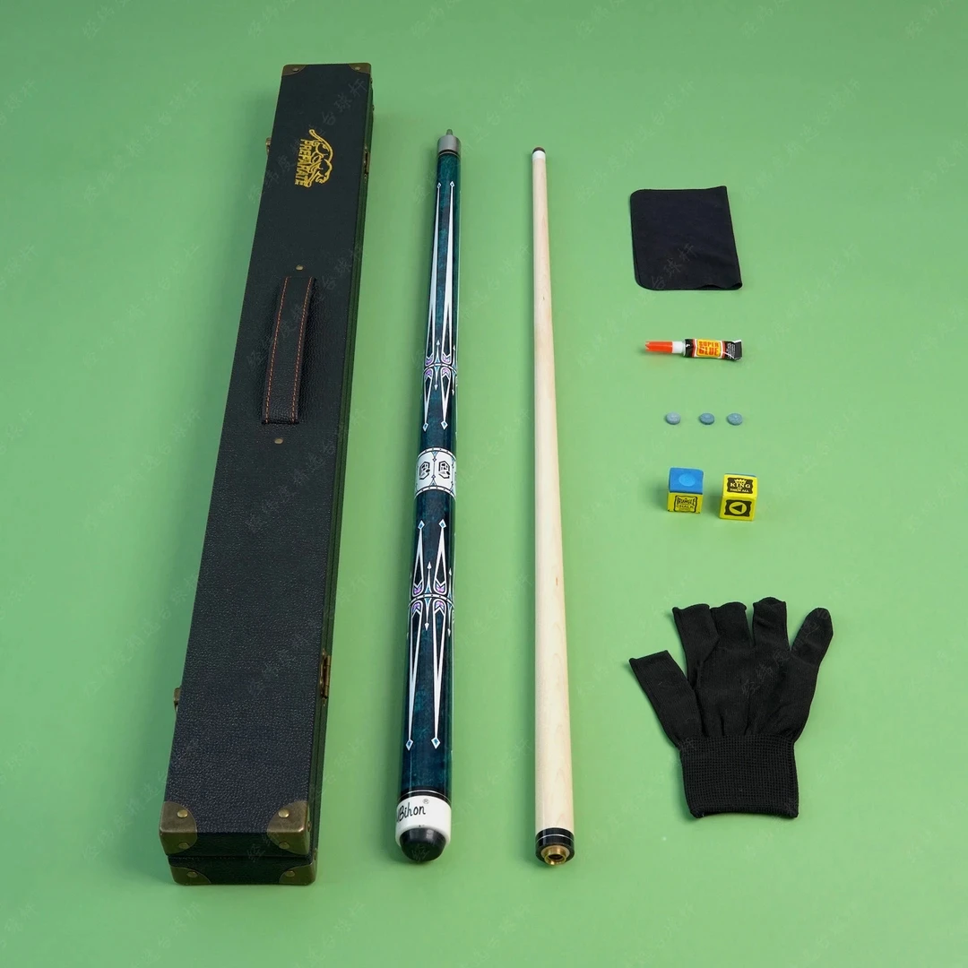 潘多拉魅影高级台球杆超重中式黑八九球分体杆桌球杆专业级会员杆