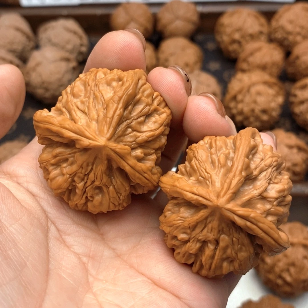 把件文玩核桃43尺全品玉玺丁