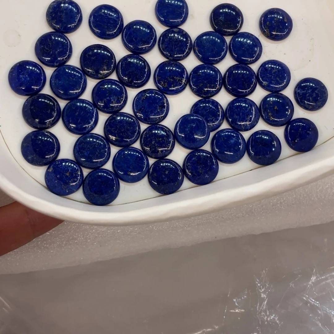 玛瑙/玉髓珠宝半成品未镶嵌桥****心打包青金戒面卡13mm