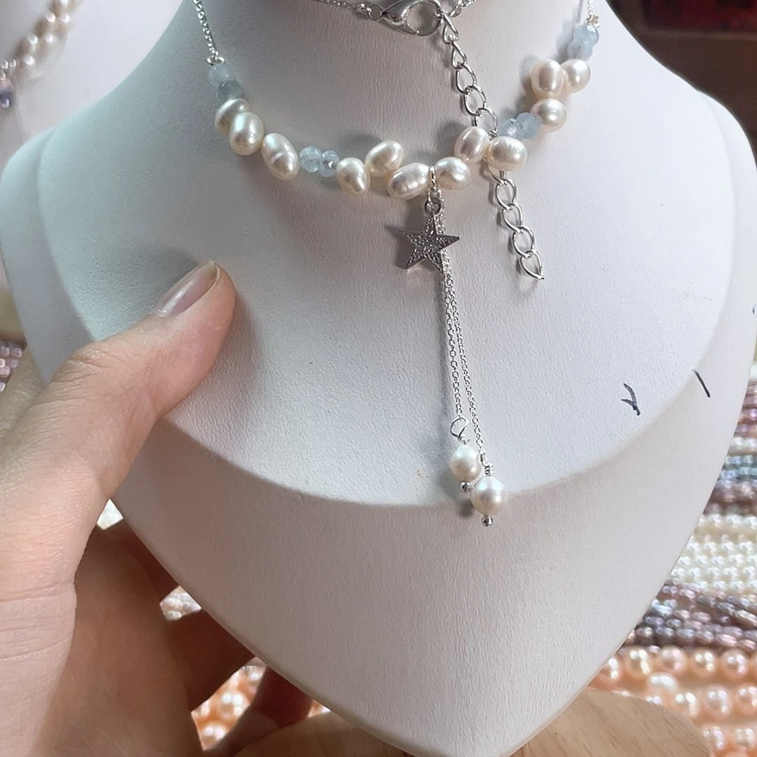 未镶嵌淡水珍珠耳饰?****?