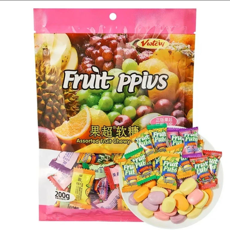 果超夹心什锦糖200g