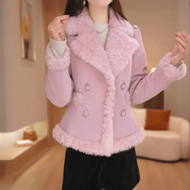 美瑞【短外套】2025冬季新款优雅舒适保暖加厚通勤减龄休闲短外套