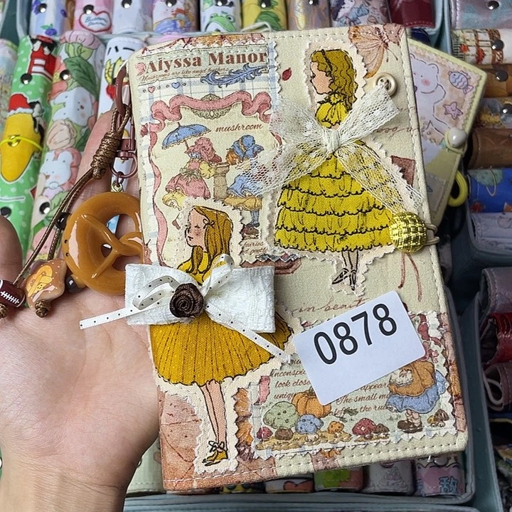 织绣A6 活页不加纸0878