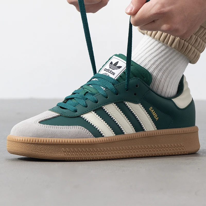adidas阿迪达斯三叶草SAMBA德训鞋男女款耐磨休闲鞋子板鞋JI2582