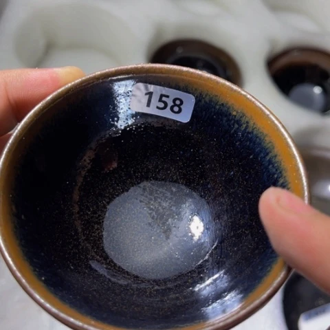 茶盏原矿原釉柴烧建盏