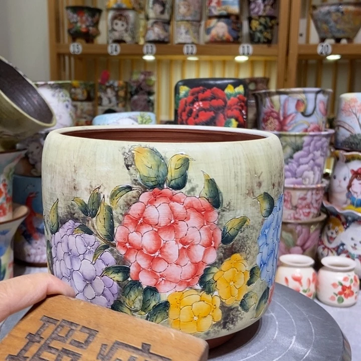 景德镇艺术手绘作品