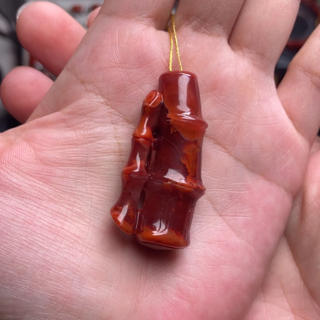 【闪购商品】未镶嵌节节高升南红玛瑙