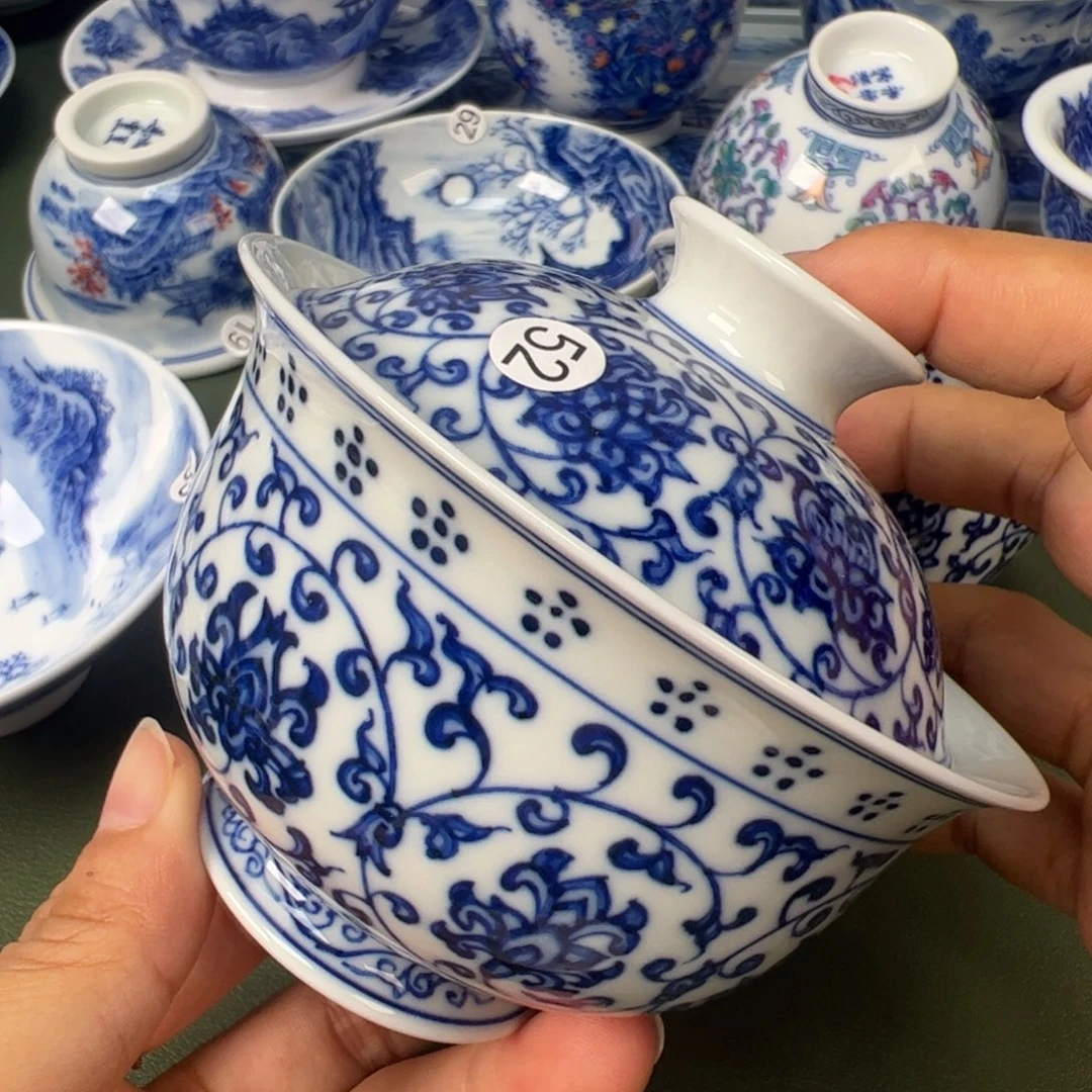 木木景德镇纯手工纯手绘茶具52