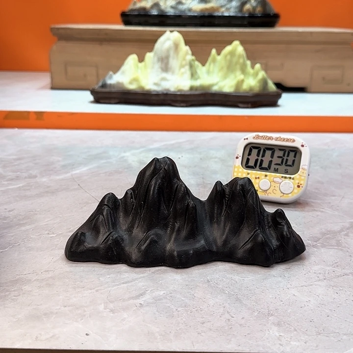 好***林奇石茶宠鱼缸文房摆件