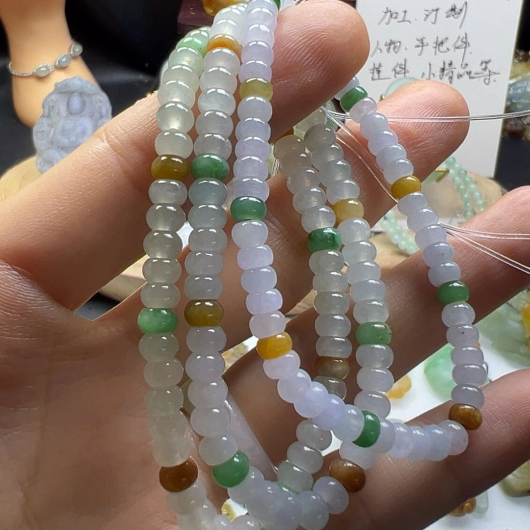 未镶嵌手链翡翠缅甸翡翠A货手串随机一条