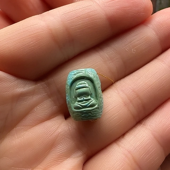 绿松石未镶嵌吊坠(不含链)