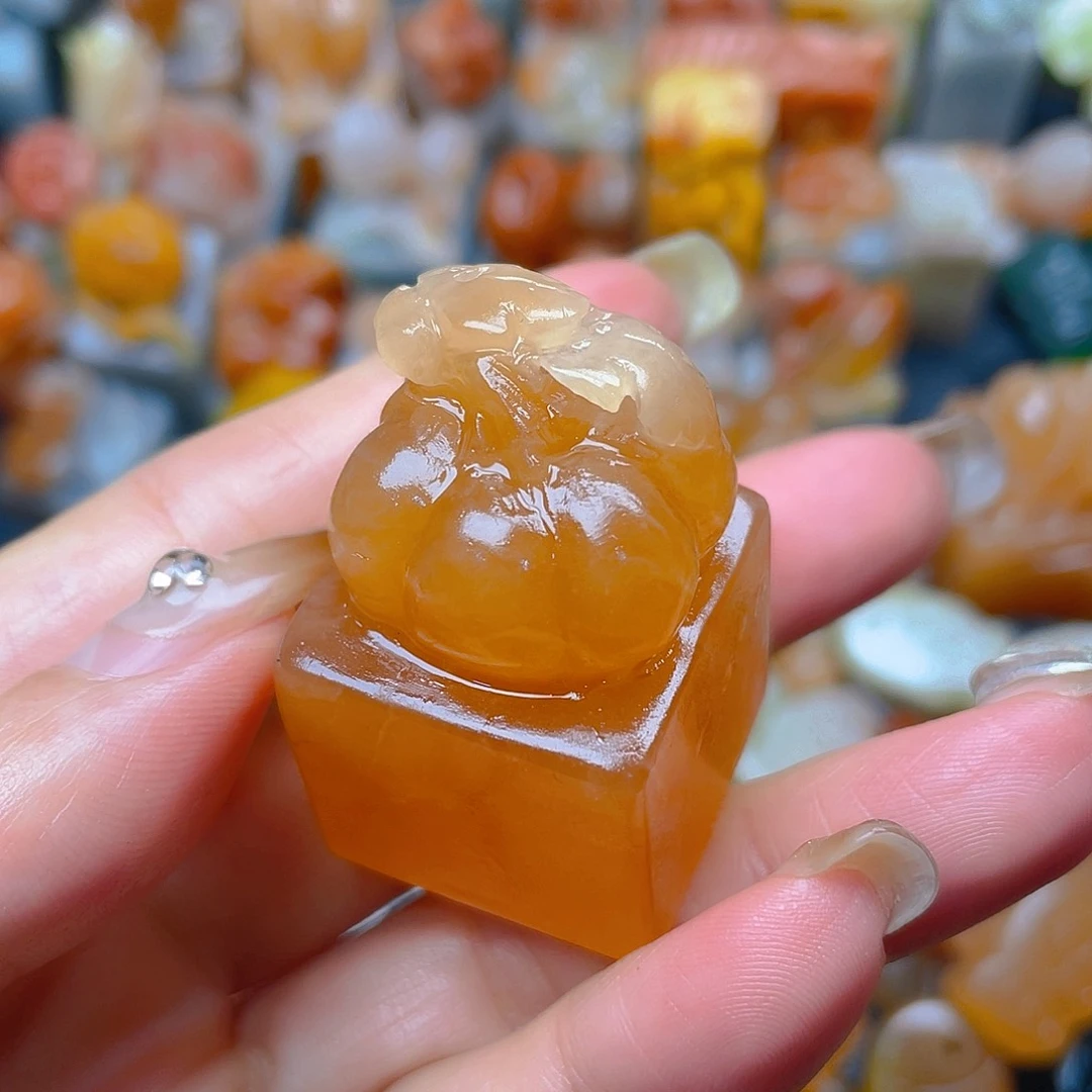 青田石印石纯手工