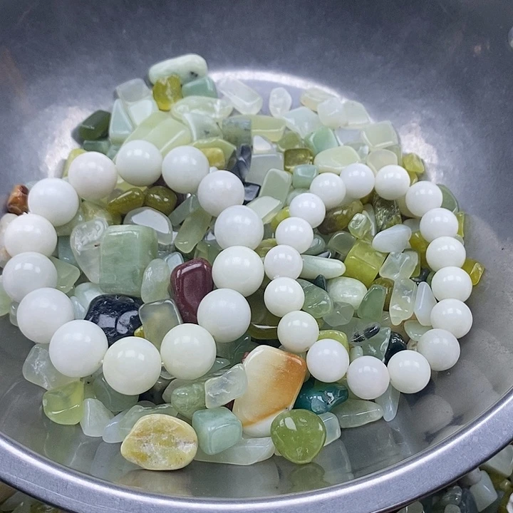 未镶嵌蛇纹石玉鱼缸石