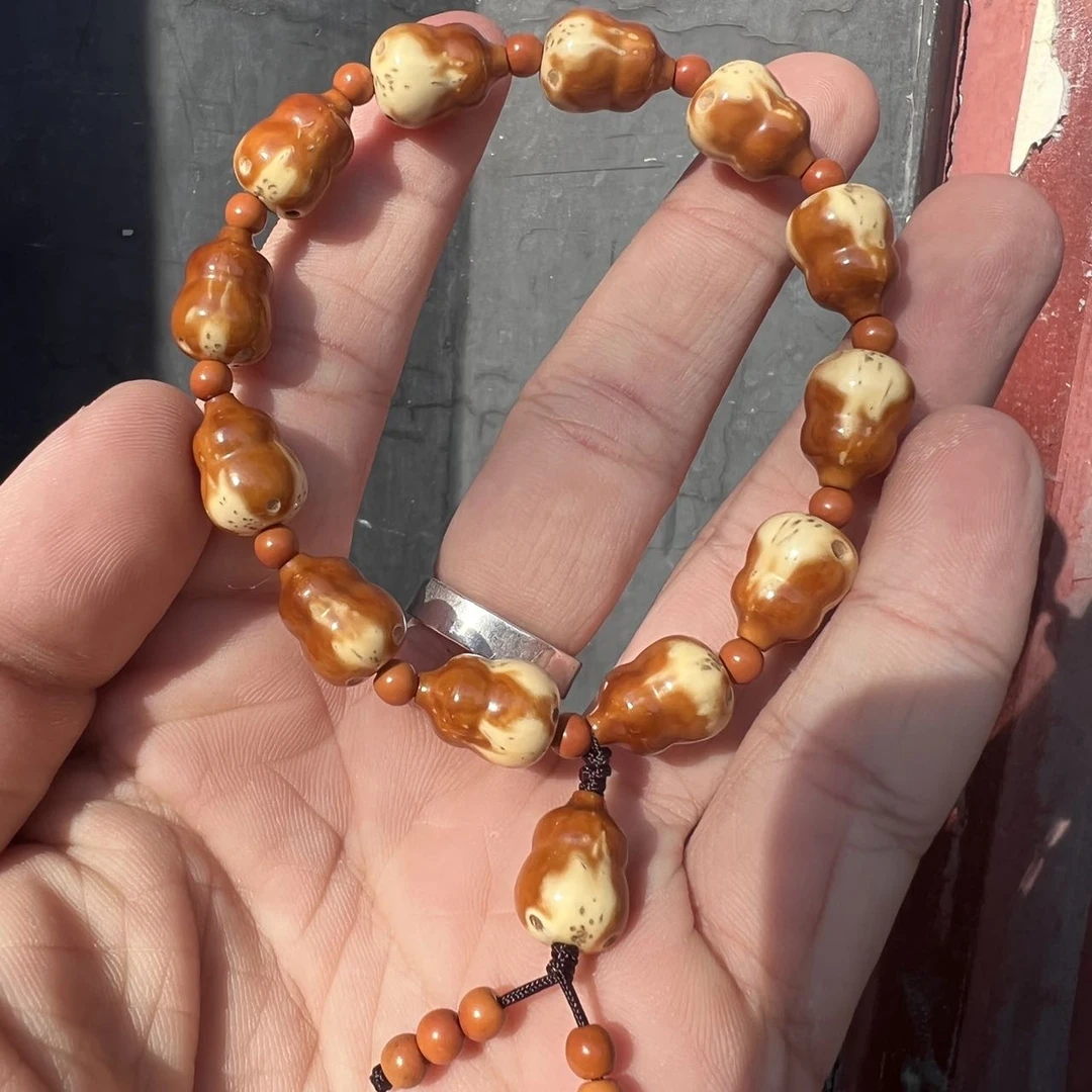 【佳哥严选】J22597-紫金鼠葫芦-尺寸10mm-10