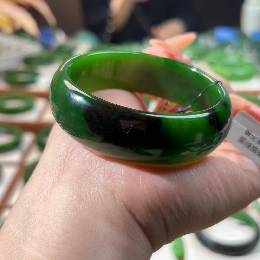 未镶嵌手镯和田玉（碧玉）58-59