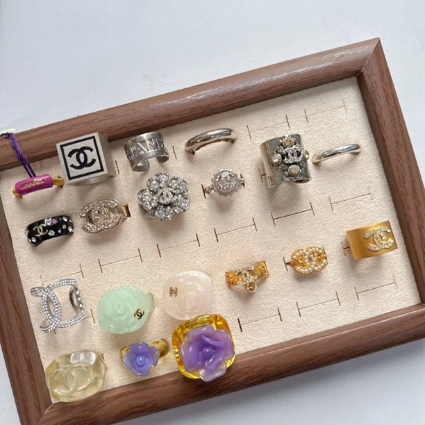 95新 Chanel/香奈儿 Chanel vintage香奈儿中古戒指
