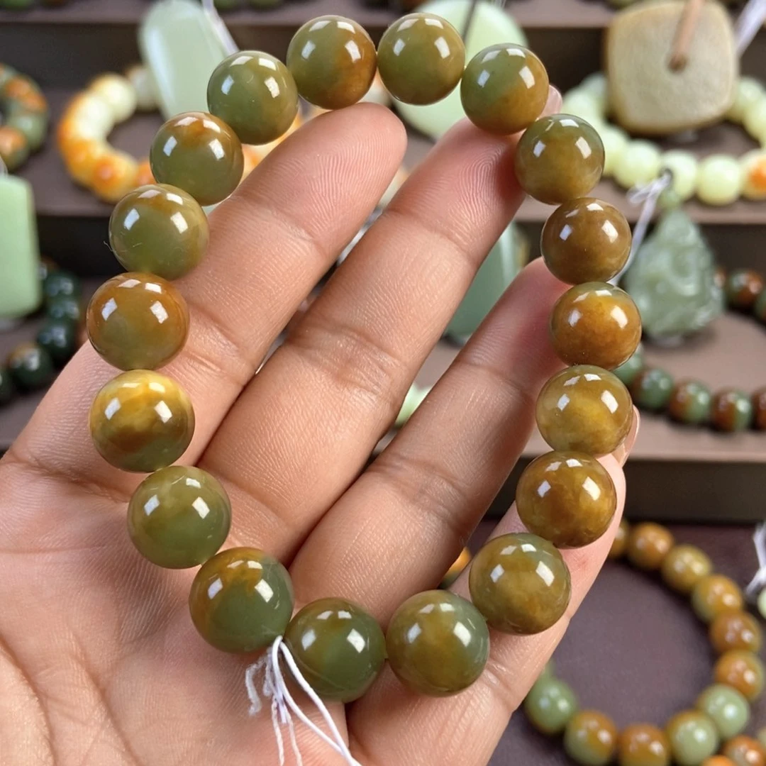 手串未镶嵌透闪石质玉