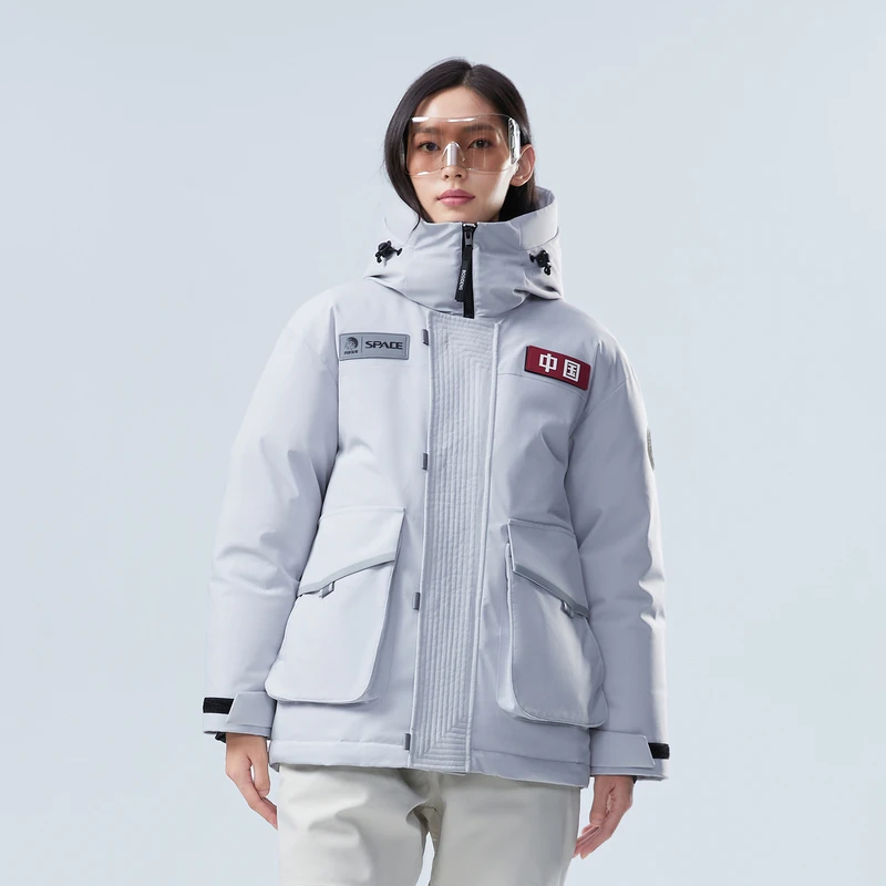 波司登秋冬新款一手长太空系列男女同款运动时尚保暖厚实羽绒服