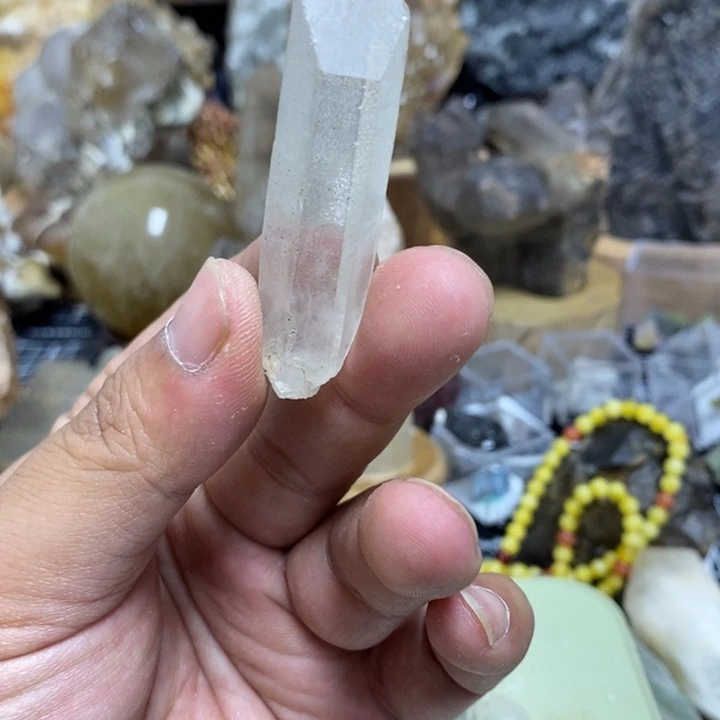 水晶水晶柱未镶嵌