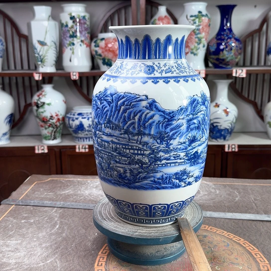 陶摆件景德镇陶瓷富春