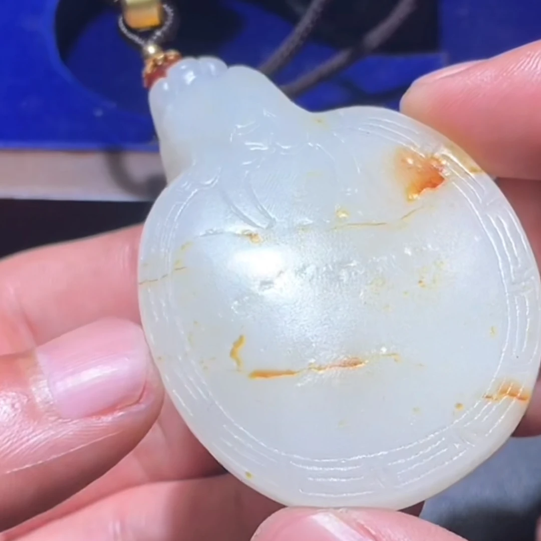 和田玉玉石挂件 d1214拍一发一