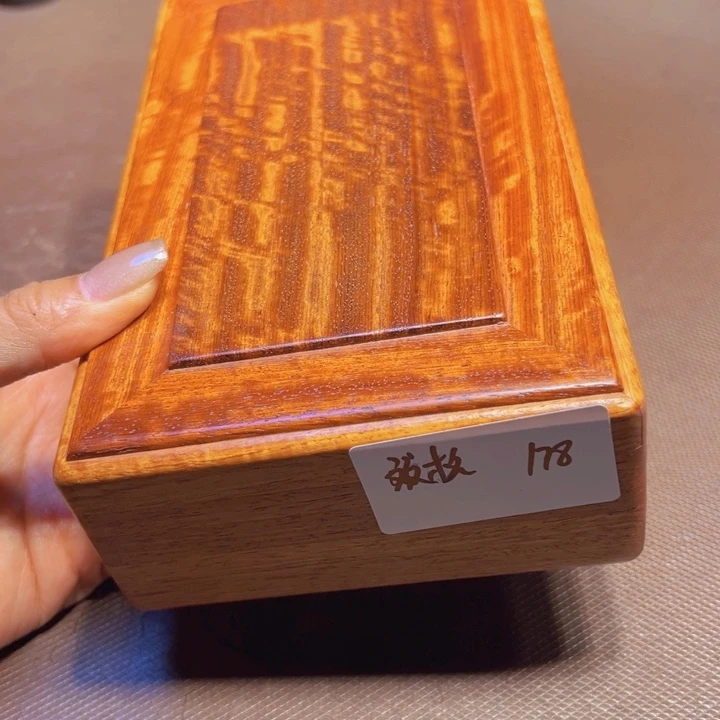 放**态缅甸花梨机关盒