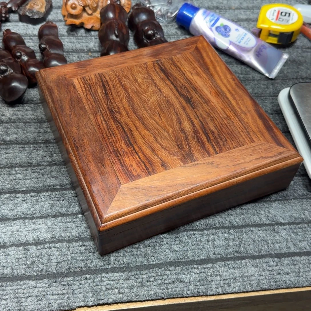 奥氏黄檀（白酸枝）机关盒22/22/5.5啊啊啊啊
