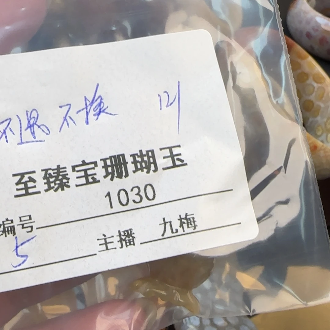 鱼***游硅化珊瑚（珊瑚玉）未镶嵌颈饰