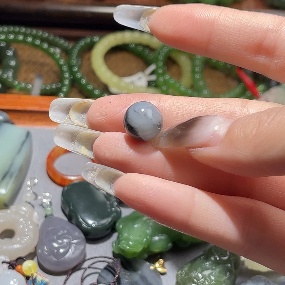 未镶嵌和田玉珠宝半成品
