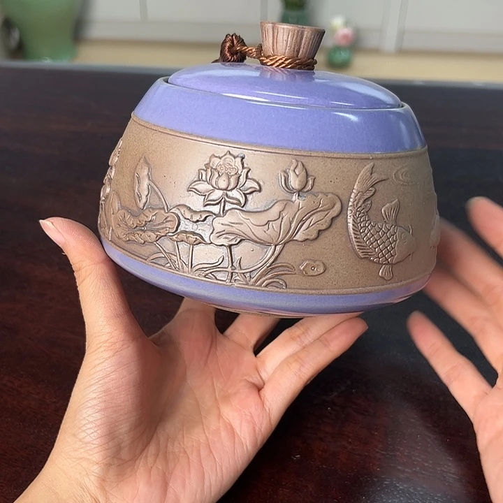 龙泉云间青瓷小米茶器