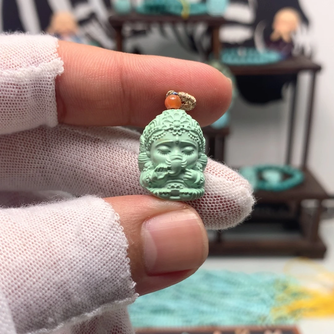 未镶嵌绿松石挂件