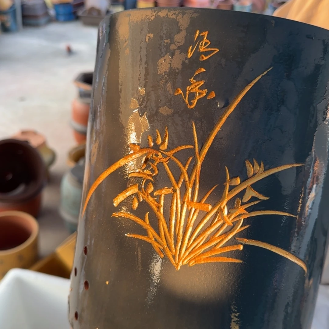 花盆紫砂口径17.22口径