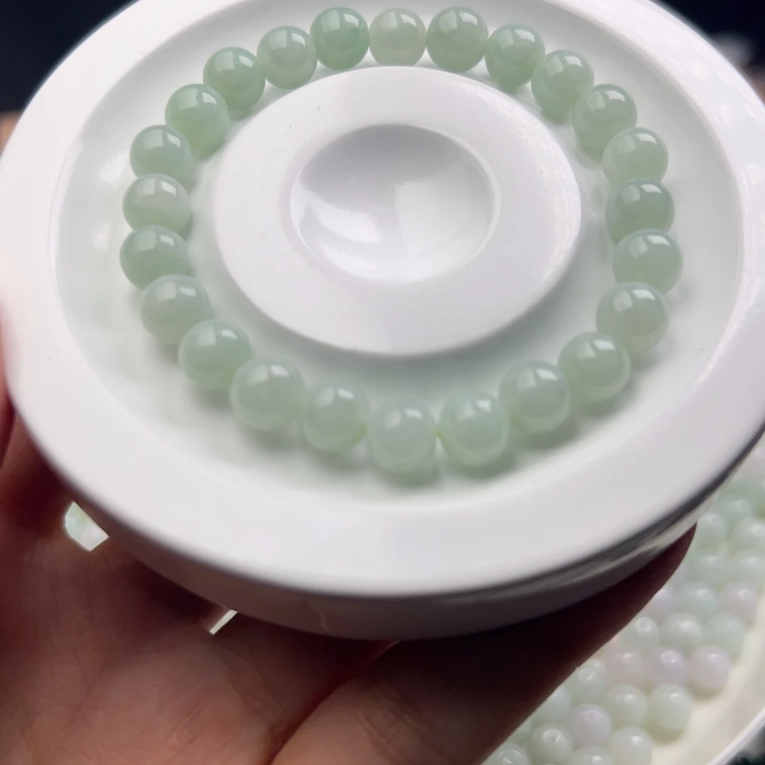 未镶嵌手链翡翠梦*.天然翡翠手串