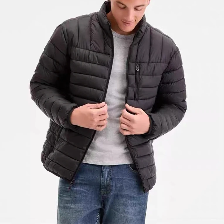 奢品！霍家牛货！男士户外休闲立领加厚保暖P棉填充棉服外套