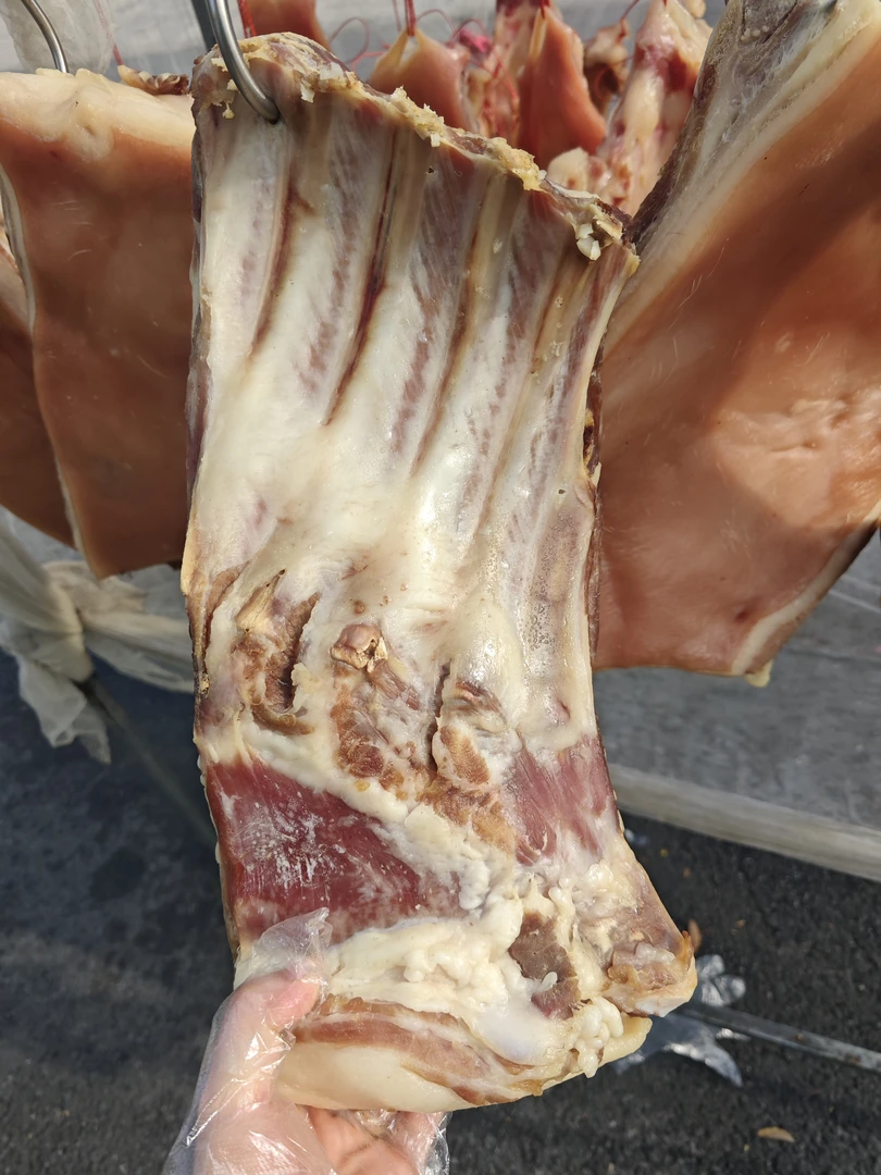 安徽咸肉带骨五花咸肉五花腊肉