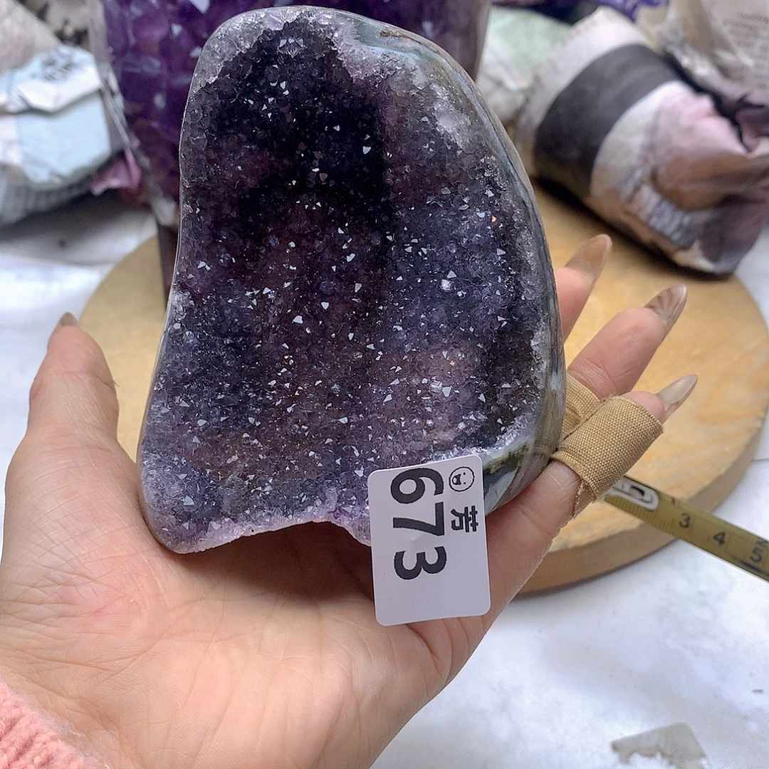 紫晶大型摆件（非配饰）未镶嵌