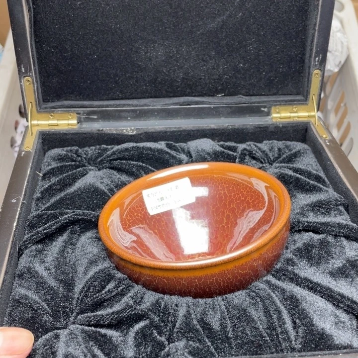 茶盏建窑建盏主人杯