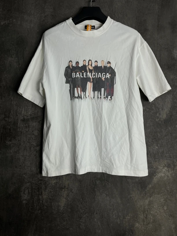 全新未使用 Balenciaga/巴黎世家 XS码*1/灰色乐队短袖/959011