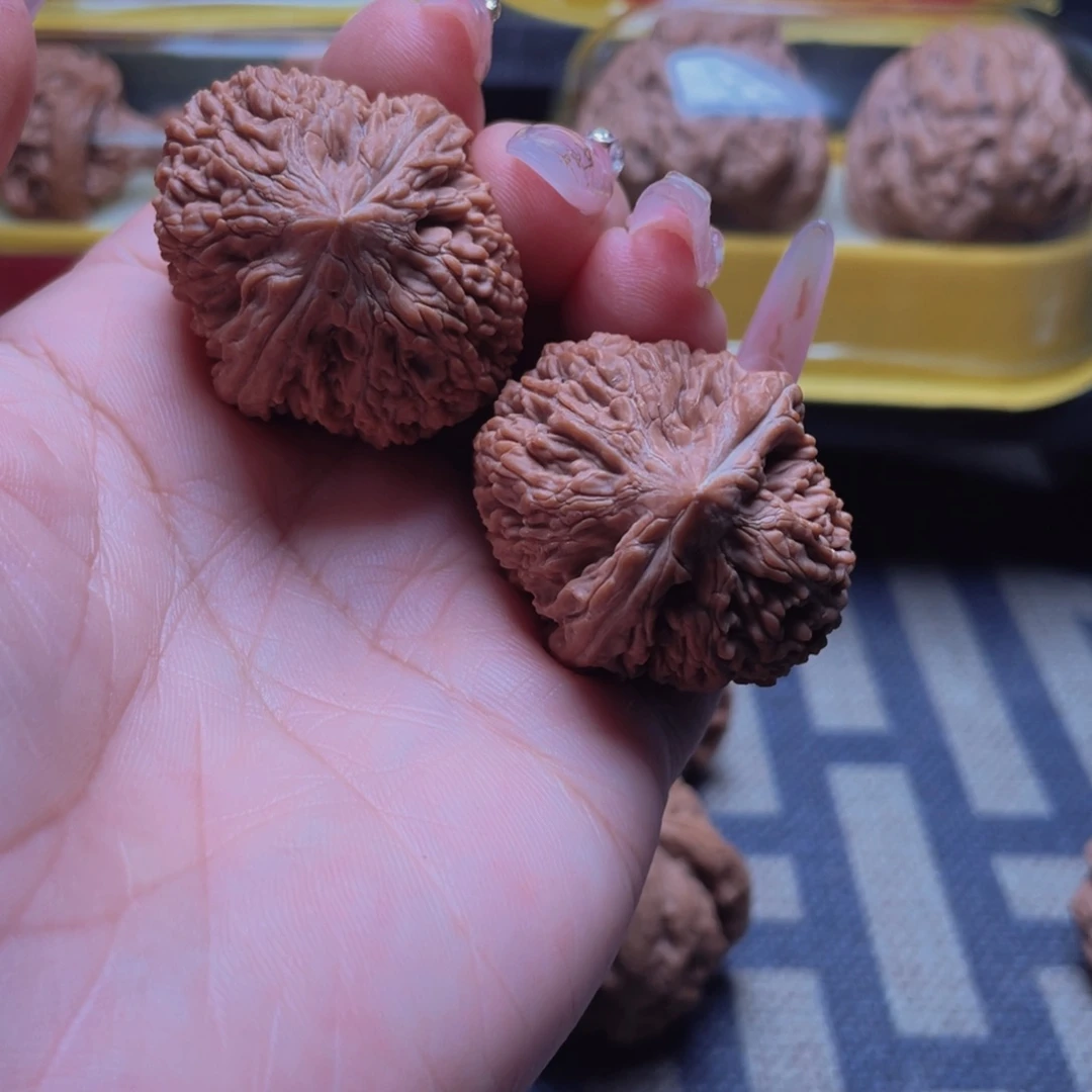 核桃32大蒜头文玩