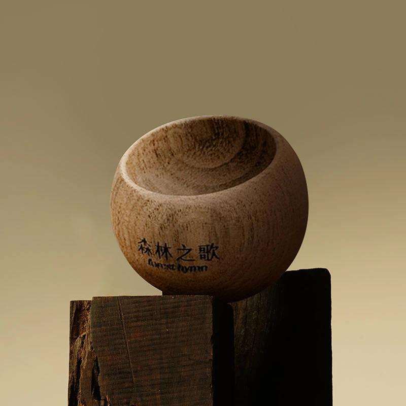 森林之歌小圆球扩香木手工复古陶瓷刻字