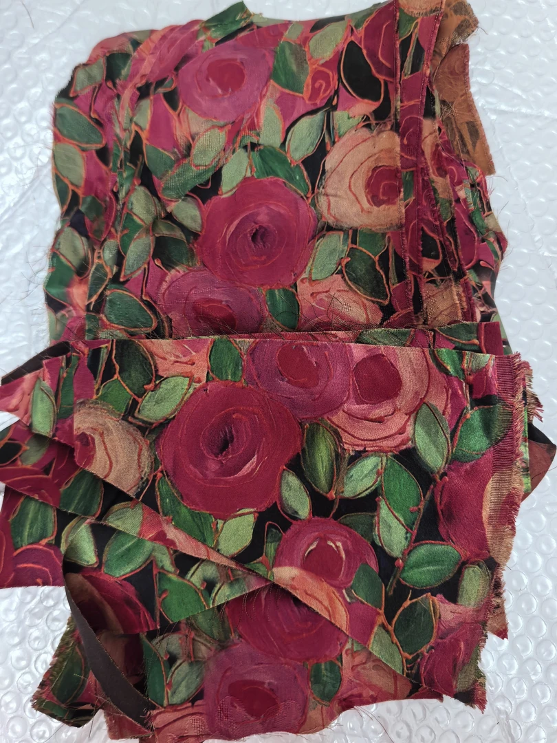 44-99价格链接  香云纱花萝皮子DIY手工刀口布不支持退换