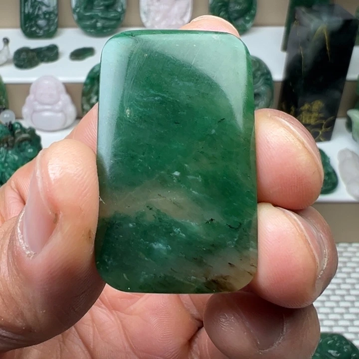 独山玉未镶嵌吊坠(不含链)