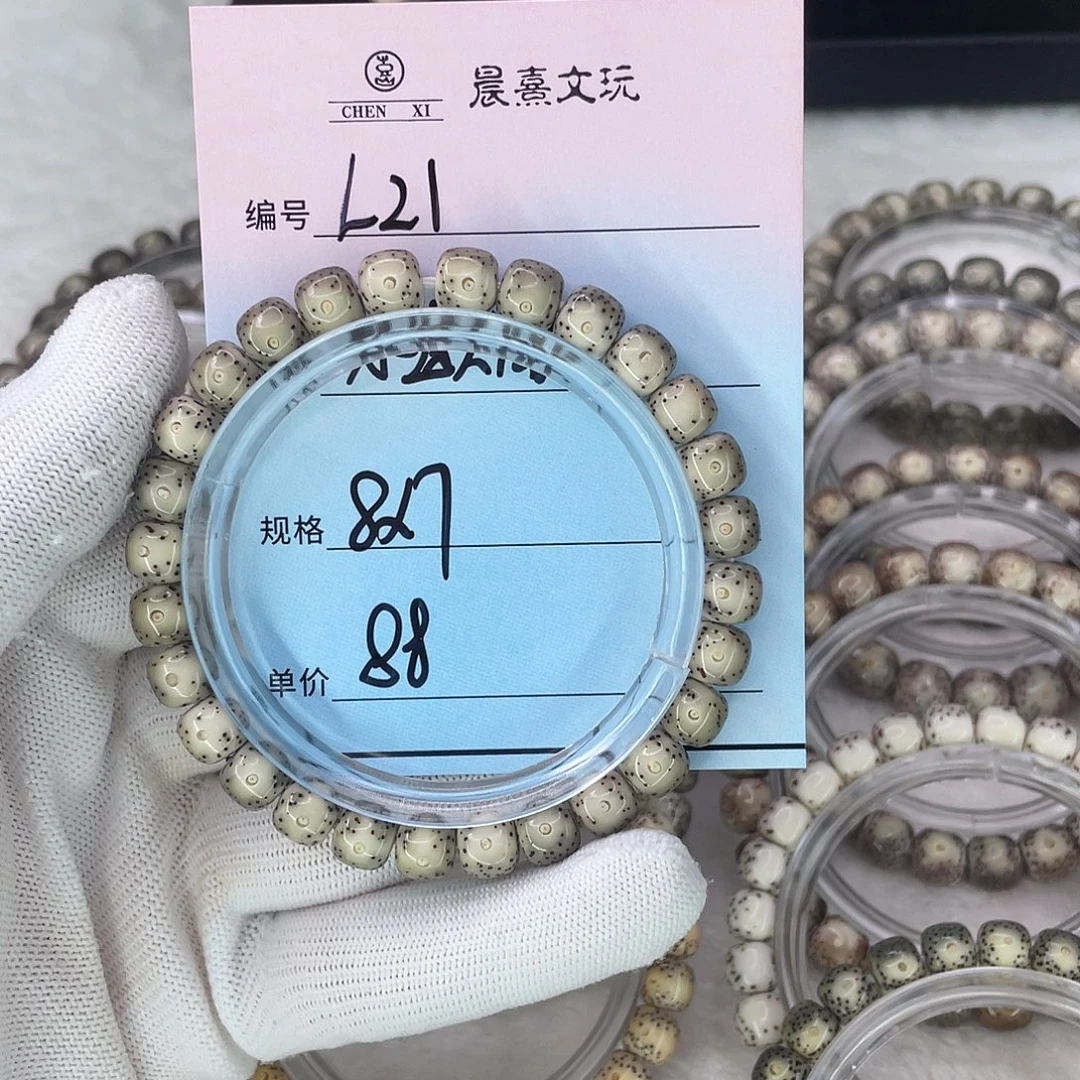 ****.星月菩提手串21冰透大眼