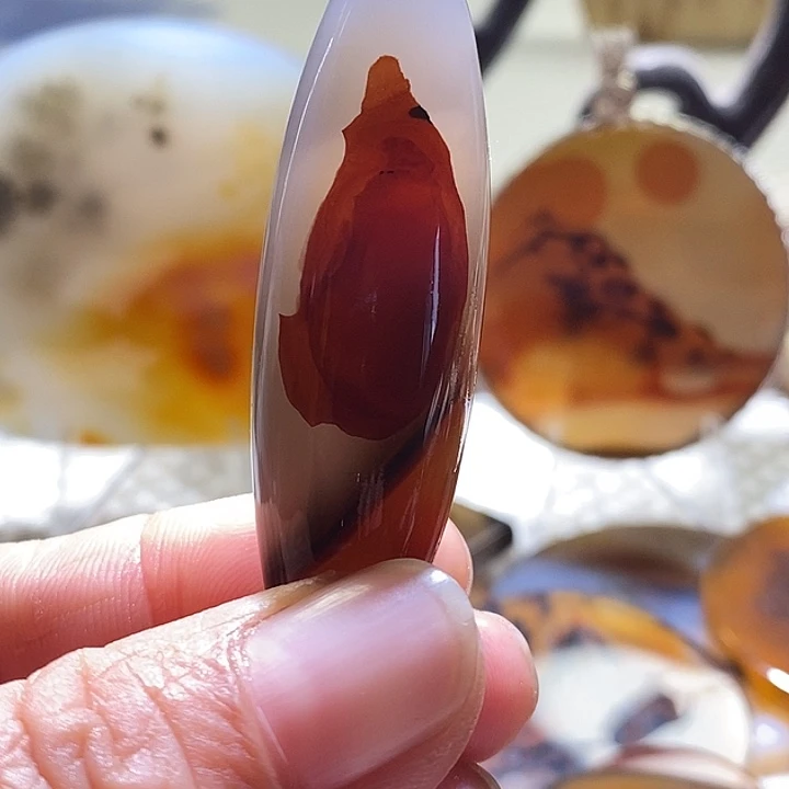 玛瑙/玉髓未镶嵌颈饰