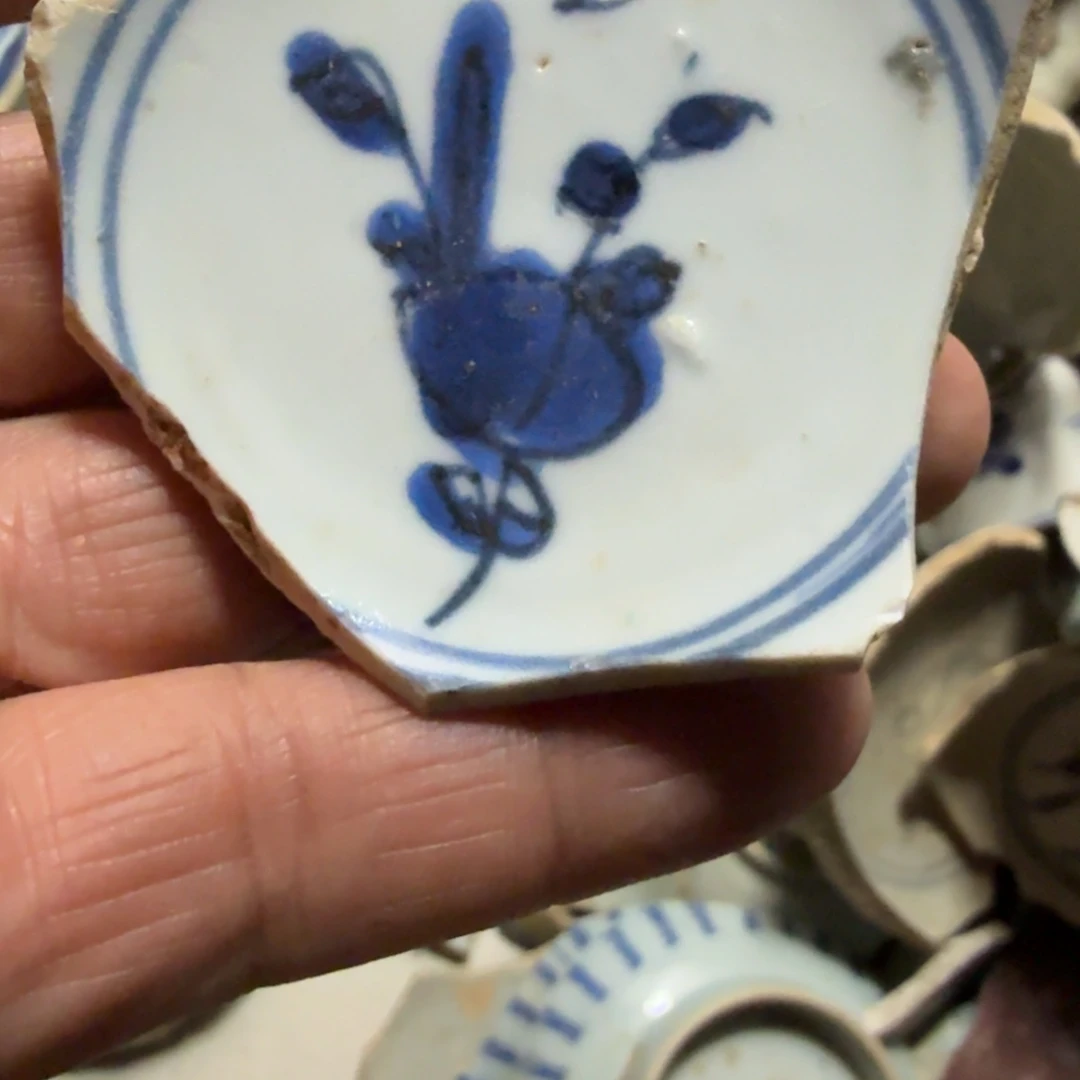 瓷片景德镇陶瓷碎片片