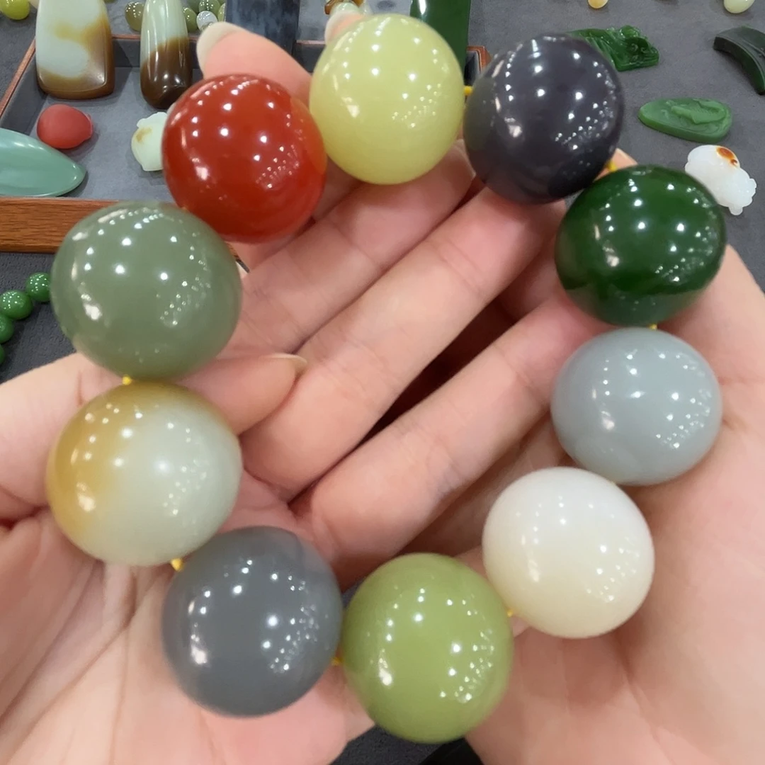 和田玉（糖玉）未镶嵌手串