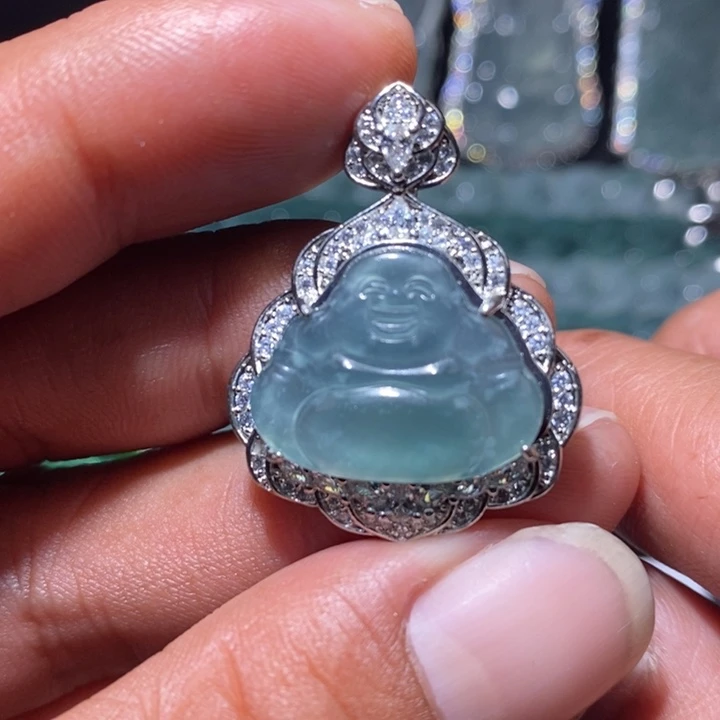 翡翠未镶嵌颈饰天然翡翠