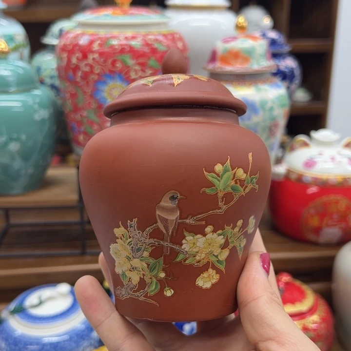 瓷片茶叶罐茶叶罐